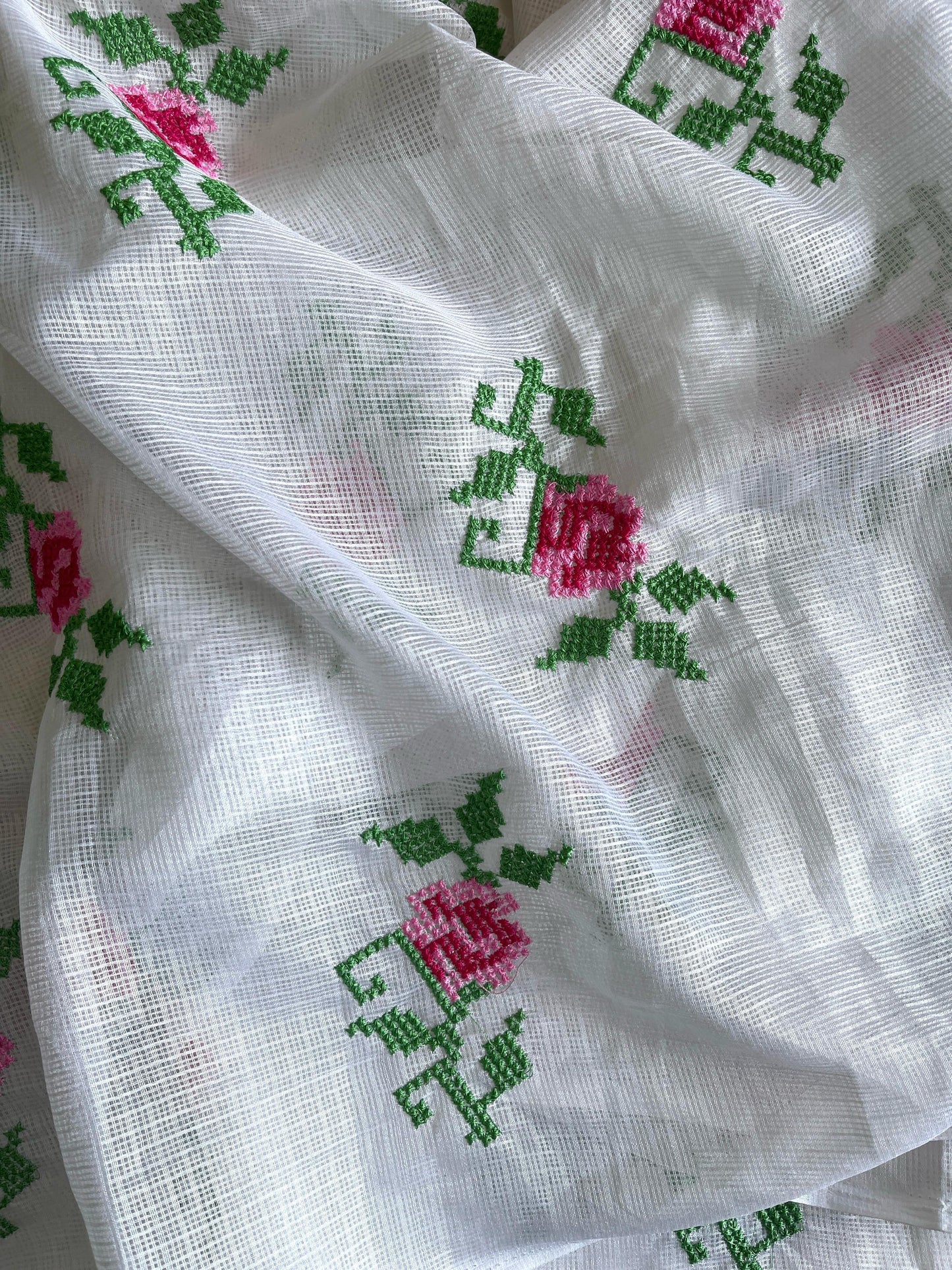 Valentine Tissue Saree