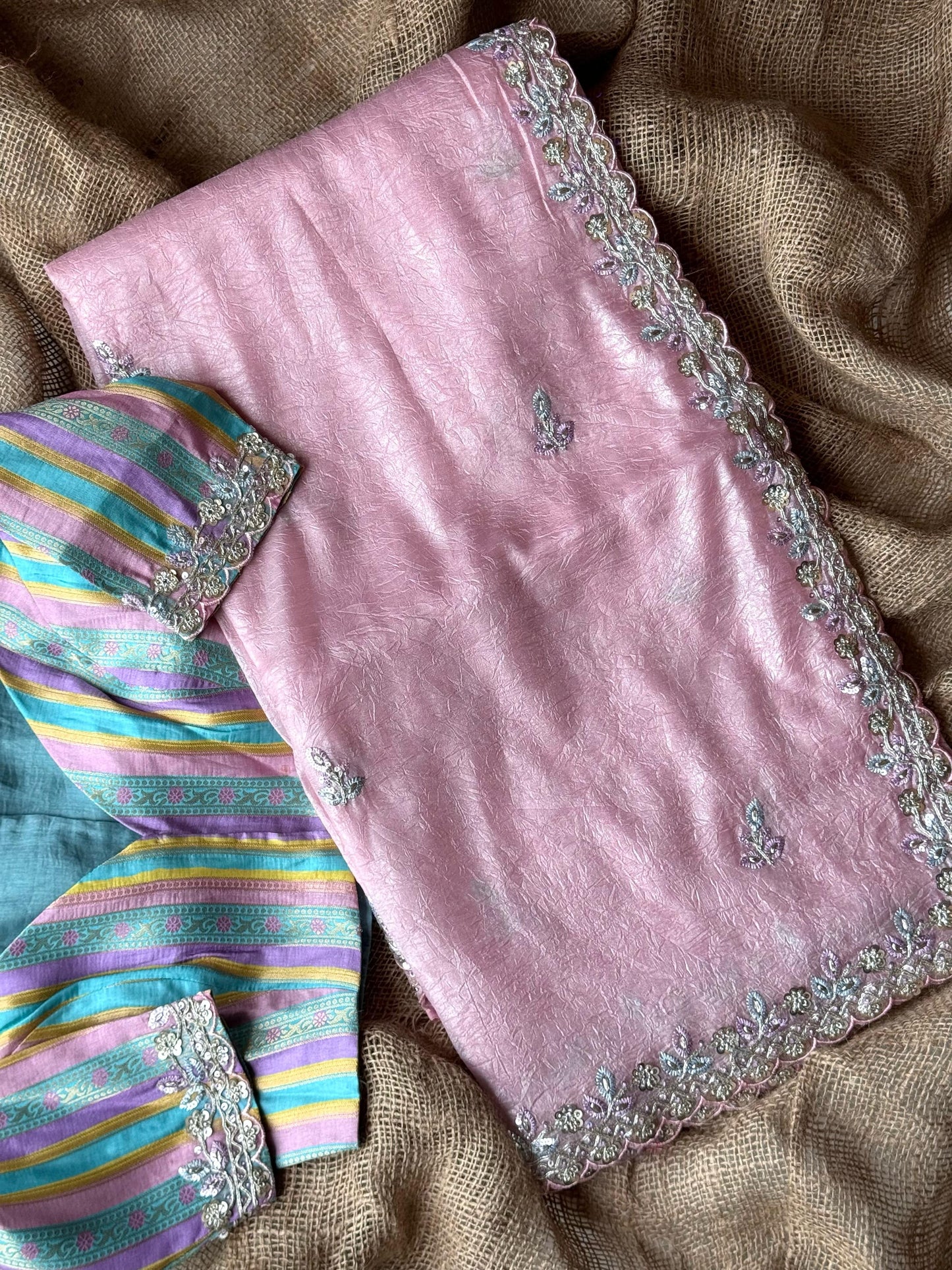 Rangeeni Embellished Saree