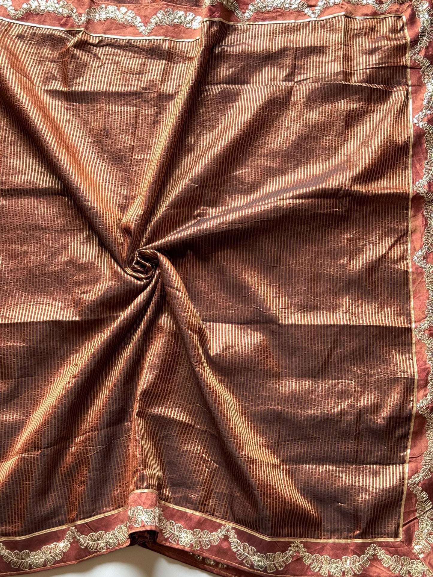 Stars on Rose Saree